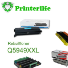 Toner kompatibel zu HP Q5949XL, Cartridge-708H  ca. 9000...