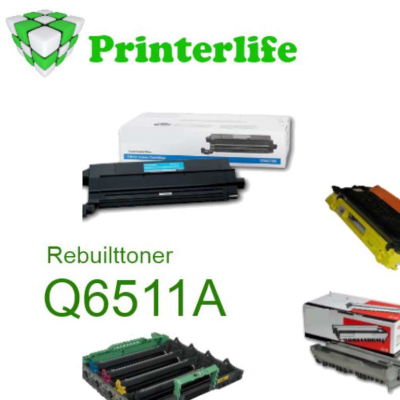 Toner kompatibel zu HP Q6511A  ca. 6000 Seiten  - für HP® LaserJet® 2410, 2420, 2430,  black