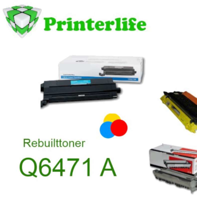 Toner kompatibel zu HP Q2671A   ca. 4000 Seiten  - für HP® Color LaserJet® 3500, 3550, cyan,  cyan