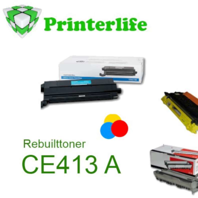 Toner kompatibel zu HP CE413A  ca. 2600 Seiten  - für HP® Color LaserJet® Pro 300 M351, M375, Pro 400 M451, M475, magenta NEW,  magenta
