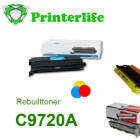 Toner kompatibel zu HP C9720A black 9000 Seiten für...