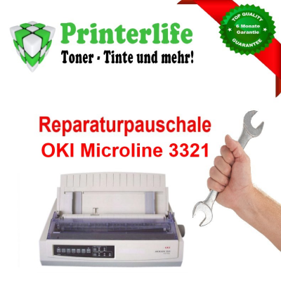 Servicepauschale Reparatur OKI Microline 3321