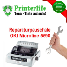 Servicepauschale Reparatur OKI Microline 5590