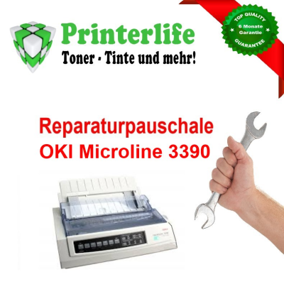 Servicepauschale Reparatur OKI Microline 3390