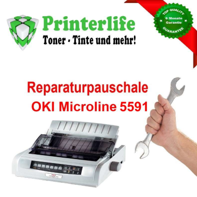Servicepauschale Reparatur OKI Microline 5591