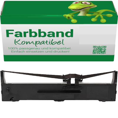 1x Farbband kompatibel zu Epson S015021 für Epson LQ-570/800/-850/-870