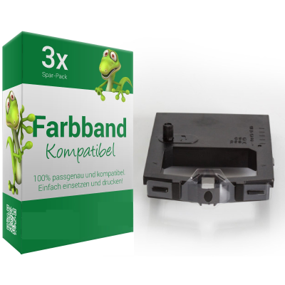 3x Farbband alternative zu OKI 09002310