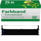 5x Farbband kompatibel zu OKI 43571802 für OKI Microline...