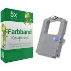 5x Farbband alternative zu OKI 9002316