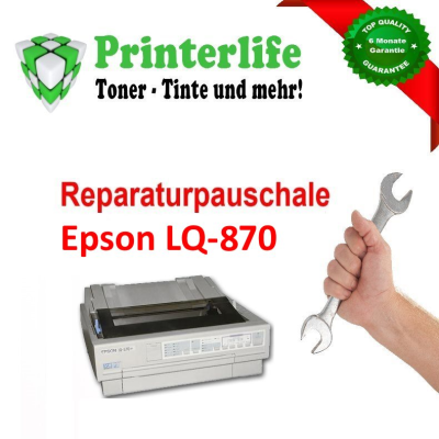 Servicepauschale Reparatur Epson LQ-870